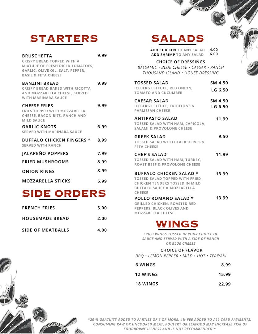 Tulio's Pizzeria & Restaurant