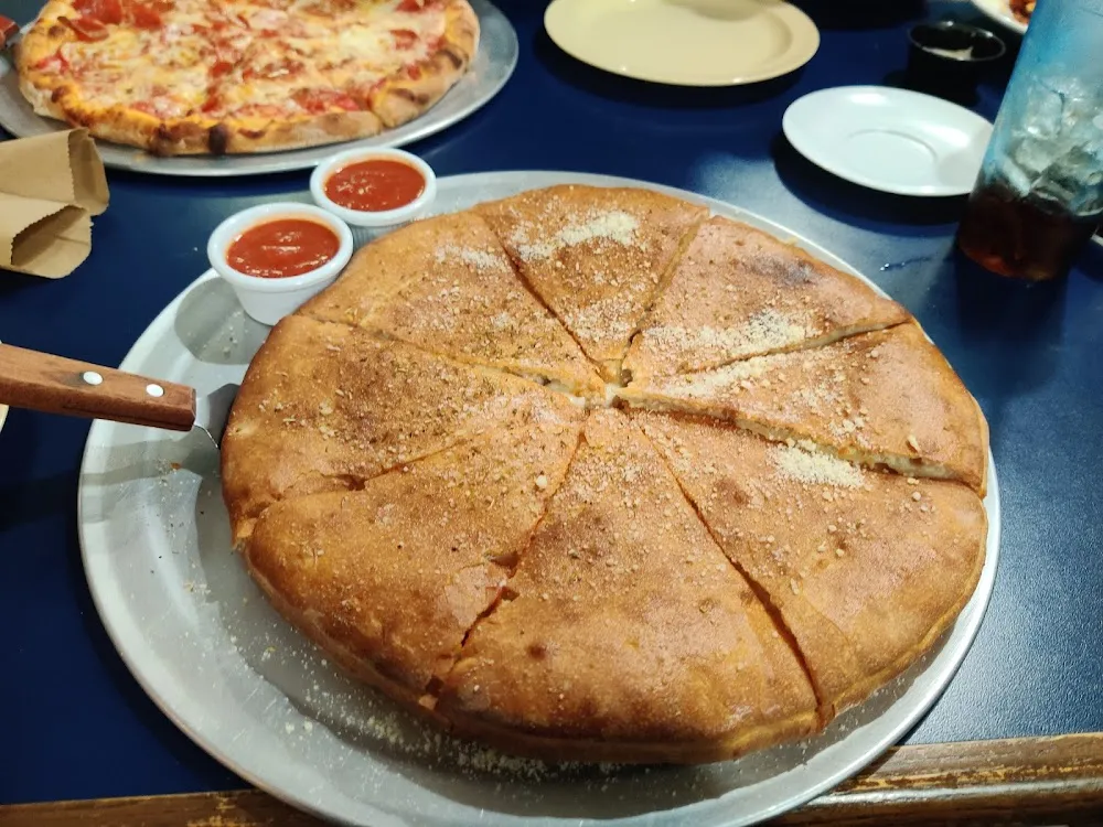 Meat Stuffed Pizza